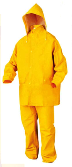 TRAJE DE LLUVIA AMARILLO PAMPERO PVC