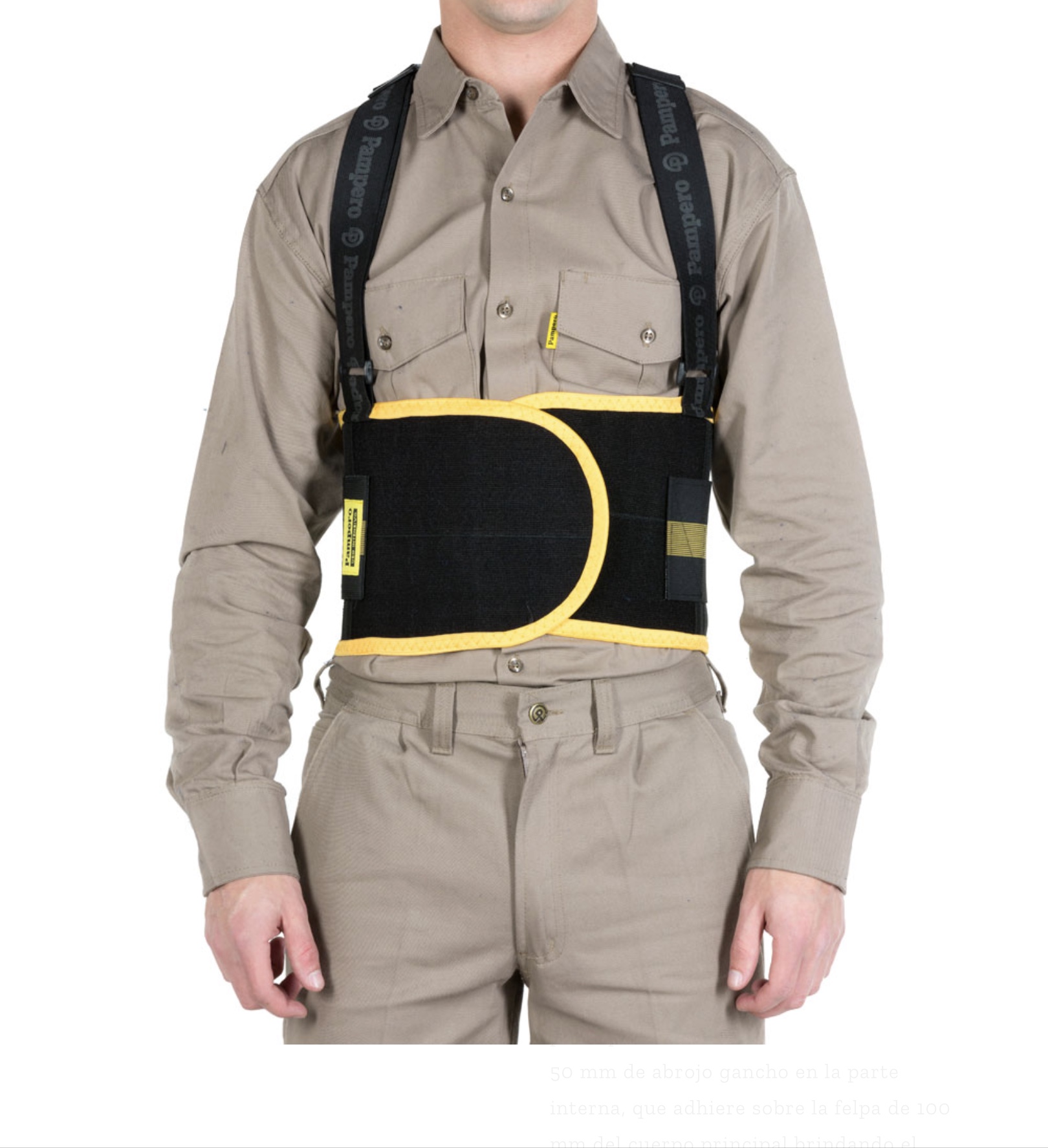 PROTECTOR LUMBAR - FAJA - PAMPERO USO INTENSIVO