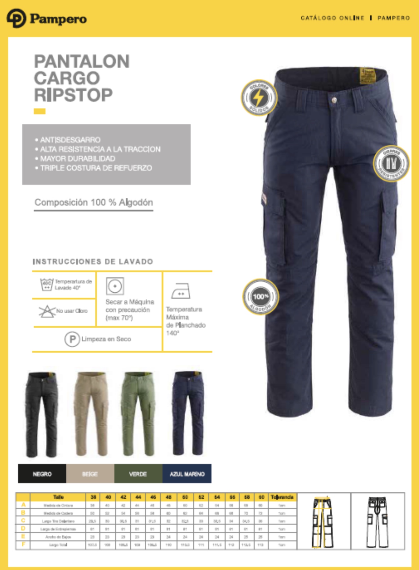 CARGO RIPSTOP "PAMPERO" - Imagen 4