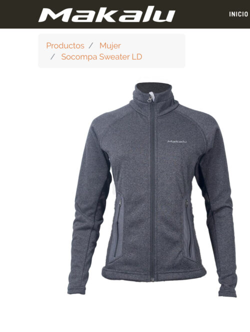 Campera Socompa Sweater Lady Makalu