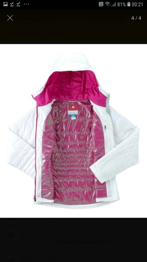 Go to Hooded womens Omni Heat - Imagen 2