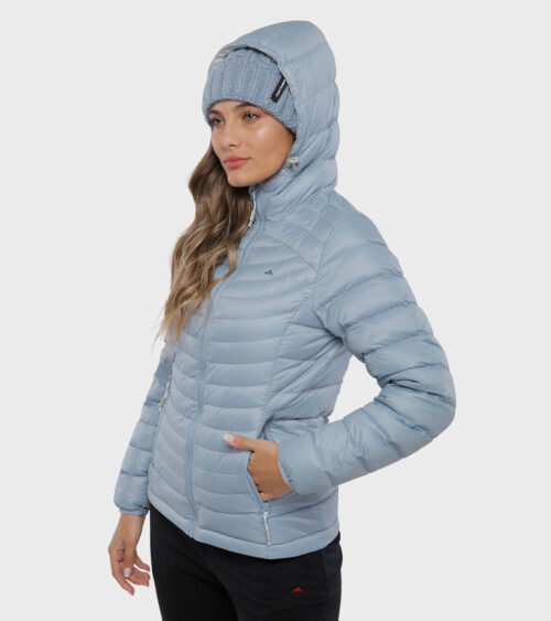 Campera de plumas de mujer Shelby con capucha - Imagen 4