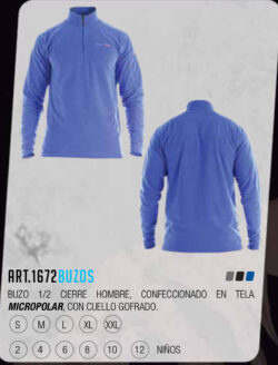 Buzo micropolar hombre Equipe CO