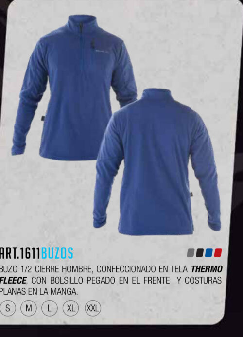 Buzo micropolar EQUiPE Co 1611