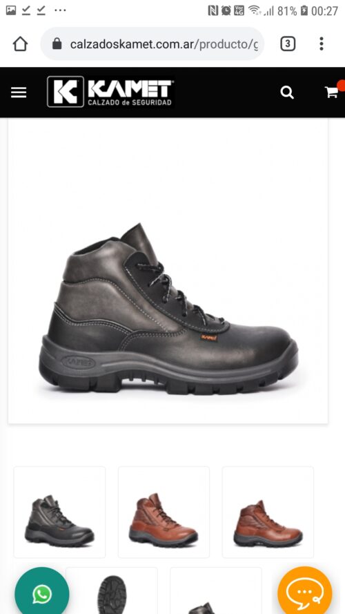 Botin Gio 24000 Negro - Imagen 2