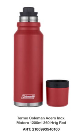 Termo Acero Inoxidable Coleman 1200 ML