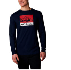 Remera Camiseta Columbia Hombre Outer Bounds Manga Larga