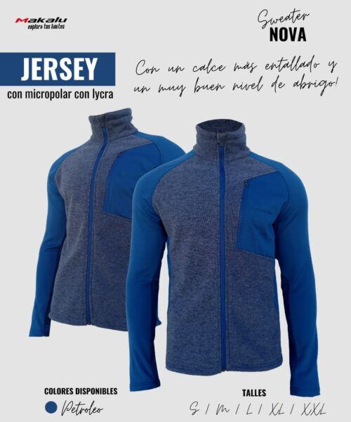 Campera Nova Makalu Stretch Nuevo