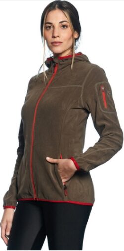 CORA FLEECE HOOD JACKET