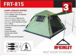 CARPA ARMADO RÁPIDO 3 PERSONAS
