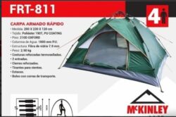 CARPA MCKINLEY 4 PERSONAS AUTOMATICA