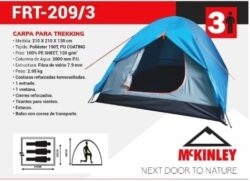 CARPA PARA TREKKING 3 PERSONAS