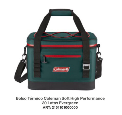 Bolso Térmico Coleman High Performance 30 Latas Evergreen