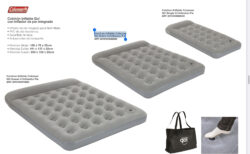 Colchon Inflable Coleman GO Doble C/Inflandor Pie