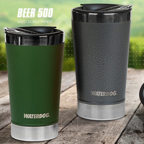 VASO CERVECERO CON TAPA