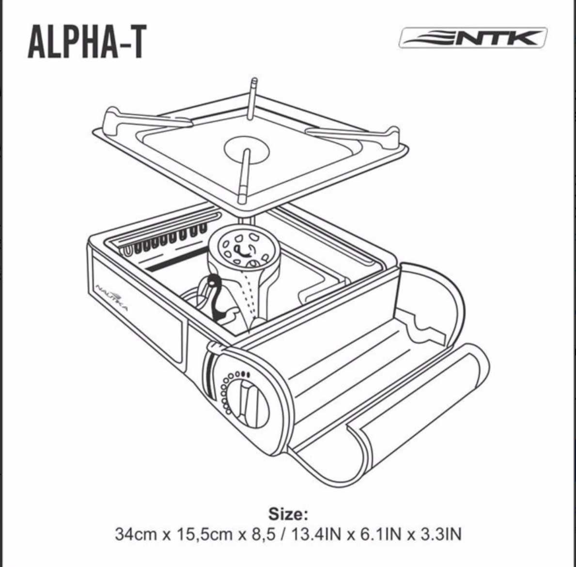 Ntk Alpha-T Anafe con Valija - Imagen 3