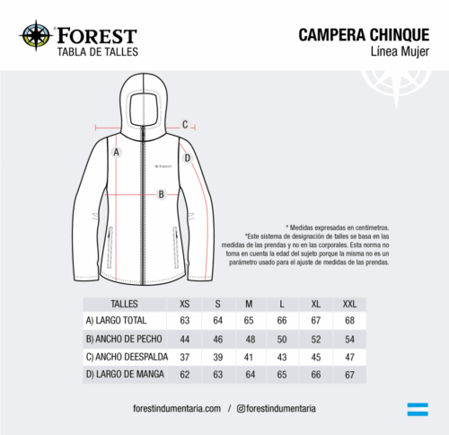 Chinque Campera Dama Doble Piel - Imagen 3