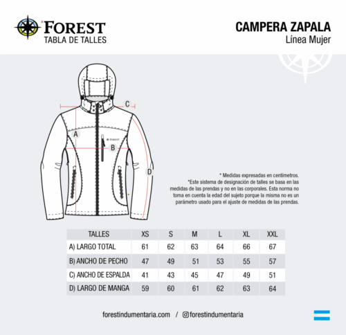 Zapala Campera Softshell - Imagen 3