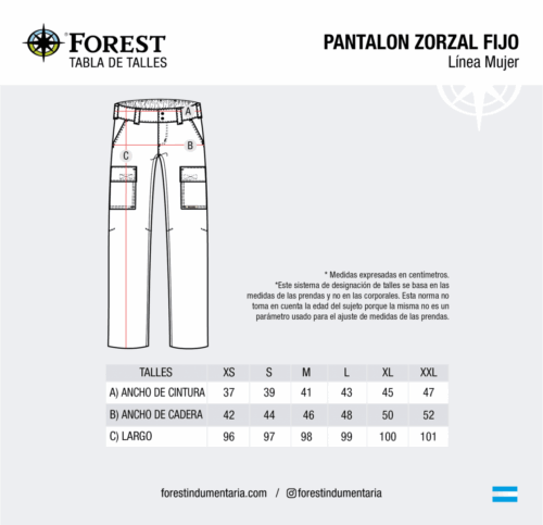 Zorzal Pantalón Dama - Imagen 4
