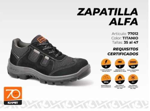ZAPATILLA ALFA KAMET ULTRALIVIANA