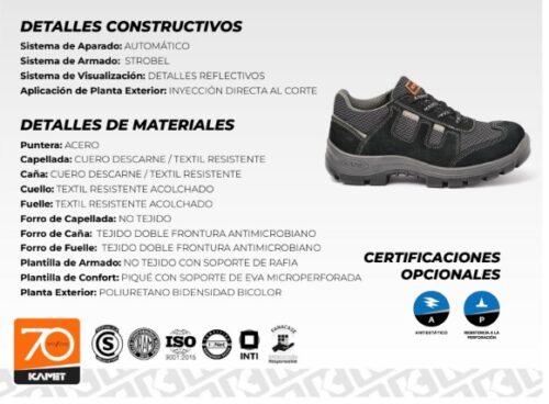 ZAPATILLA ALFA KAMET ULTRALIVIANA - Imagen 2