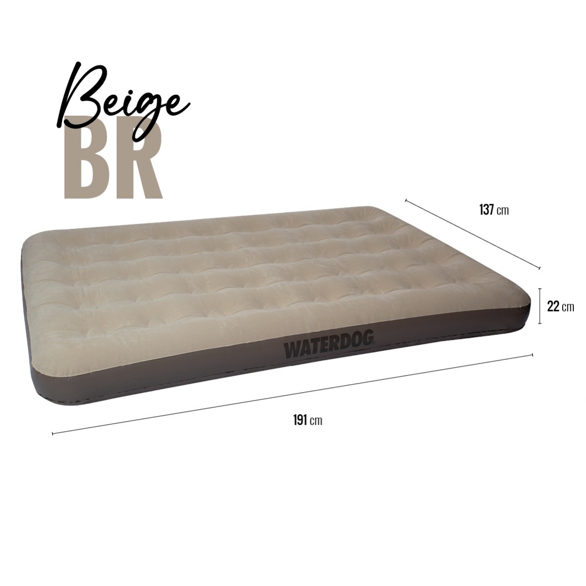 Colchon 2 Plazas WATERDOG