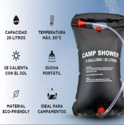 Ducha Portatil 20lts NOMADIC